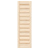 Portes d'armoire à persiennes 4pcs 99x29,5cm bois de pin massif