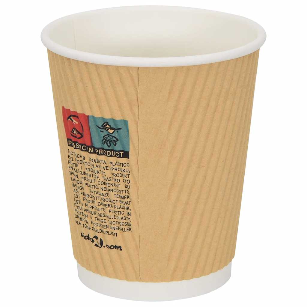 Tasses à café en papier avec couvercles 1000 pcs 8oz 200ml