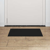 Black doormat 40x60 cm