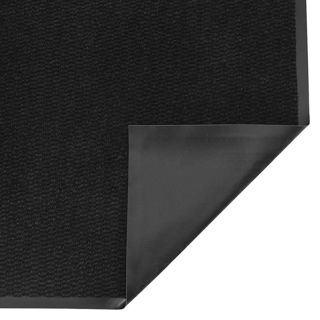 Black doormat 40x60 cm