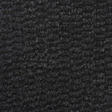 Black doormat 115x400 cm