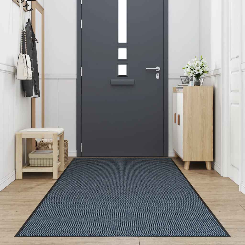 Blue doormat 115x300 cm