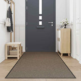 Brown doormat 115x300 cm