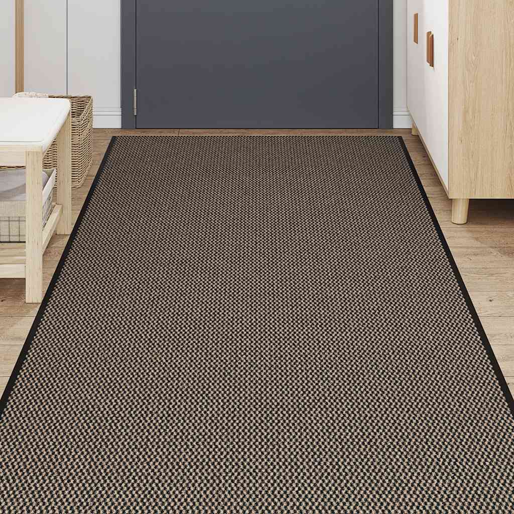 Brown doormat 115x300 cm