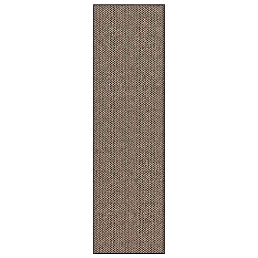 Brown doormat 115x400 cm