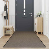 Brown doormat 115x400 cm