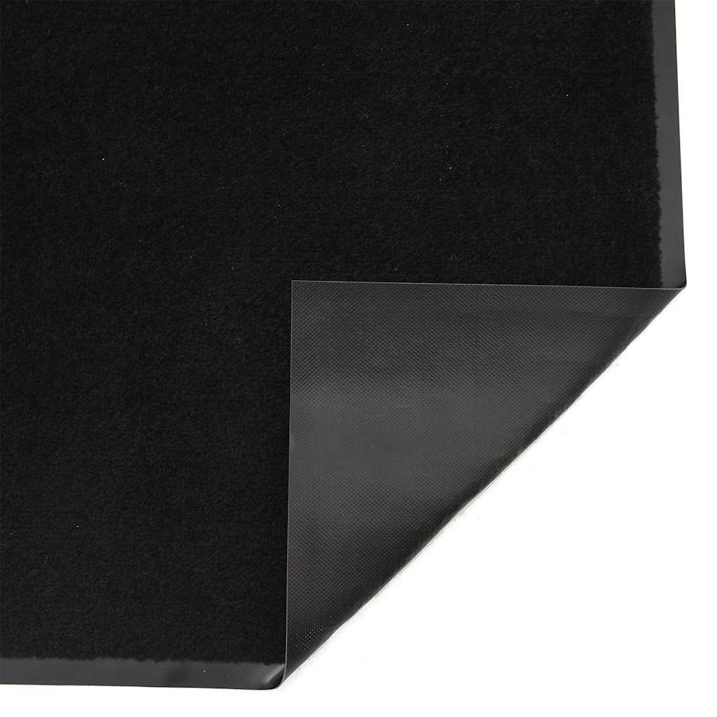 Black doormat 40x60 cm