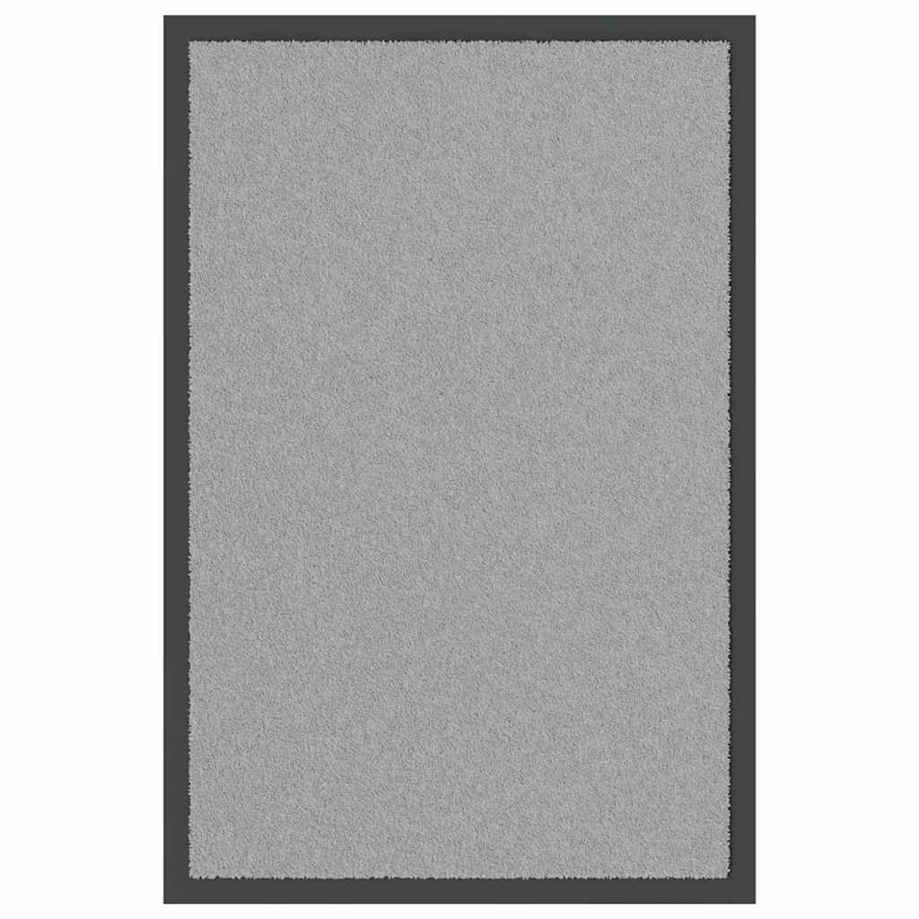 Grey doormat 40x60 cm