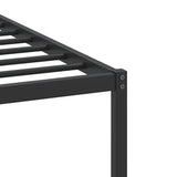 Bed frame without mattress sonoma oak 107x203 cm