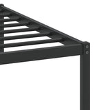 Cadre de lit sans matelas chêne marron 100x190 cm