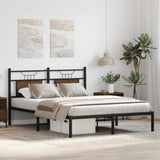 Cadre de lit sans matelas chêne marron 137x190 cm