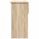 Console table with drawers sonoma oak 85.5x38.5x74.5 cm