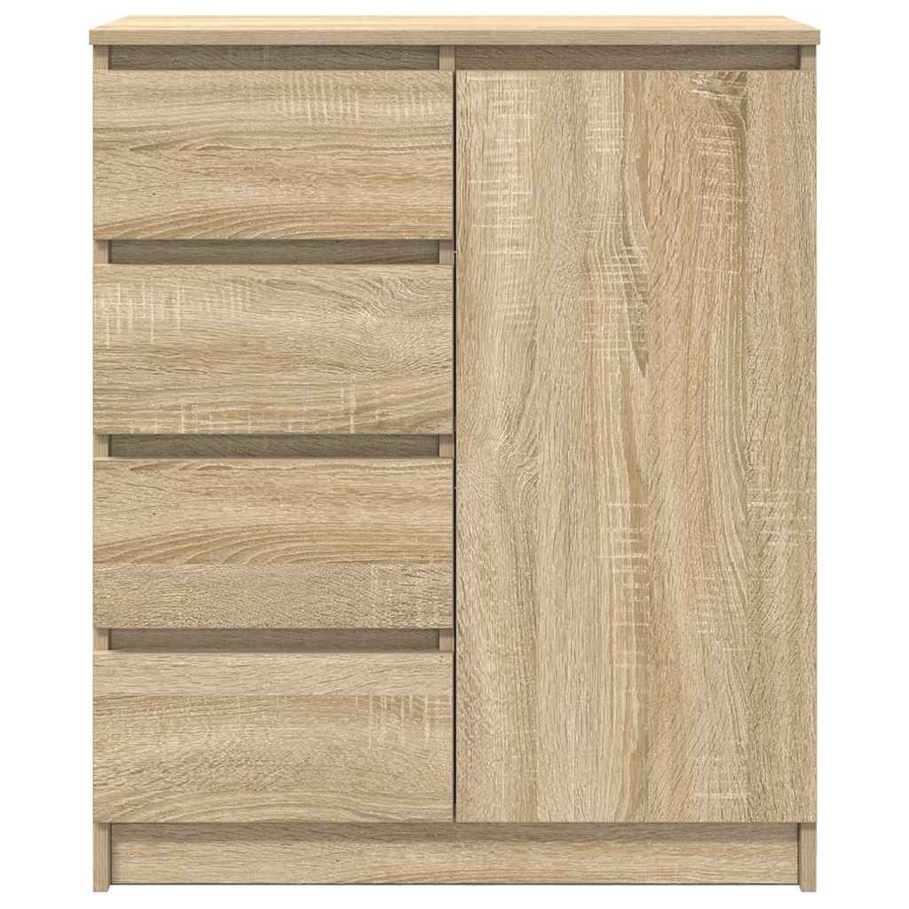 Buffet avec tiroirs chêne sonoma 71x35x84 cm bois d'ingénierie