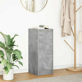 Concrete gray sideboard 29.5x34x76 cm engineered wood