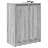 Sonoma gray sideboard 57x34x76 cm engineered wood