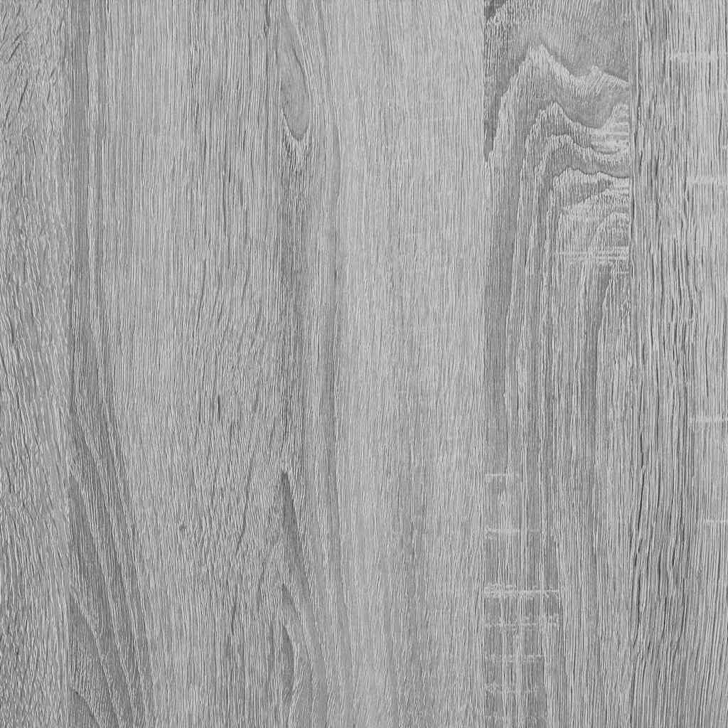 Sonoma gray sideboard 57x34x76 cm engineered wood