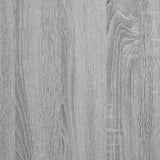 Sonoma gray sideboard 57x34x76 cm engineered wood