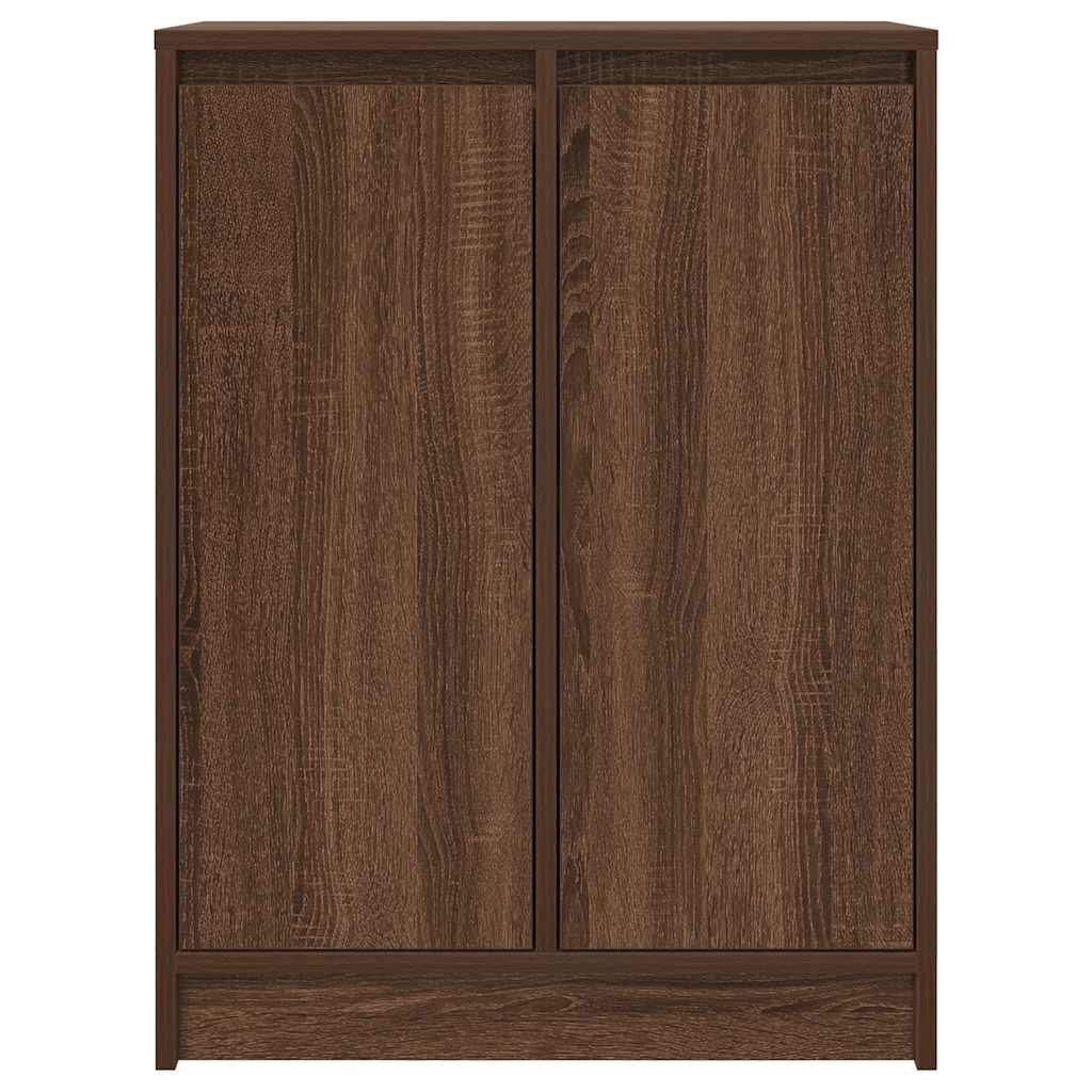 Brown oak sideboard 57x34x76 cm engineered wood