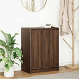 Brown oak sideboard 57x34x76 cm engineered wood