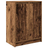 Old wood sideboard 57x34x76 cm engineered wood