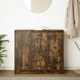 Smoked oak sideboard 85x34x76 cm engineered wood