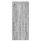 Sonoma gray sideboard 85x34x76 cm engineered wood