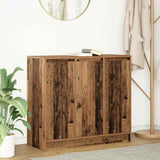 Old wood sideboard 85x34x76 cm engineered wood