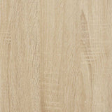 Sonoma oak sideboard 29.5x34x76 cm engineered wood