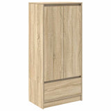 Armoire tiroir chêne sonoma 55,5x34x119,5 cm bois d'ingénierie