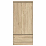 Armoire tiroir chêne sonoma 55,5x34x119,5 cm bois d'ingénierie