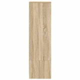 Armoire tiroir chêne sonoma 55,5x34x119,5 cm bois d'ingénierie