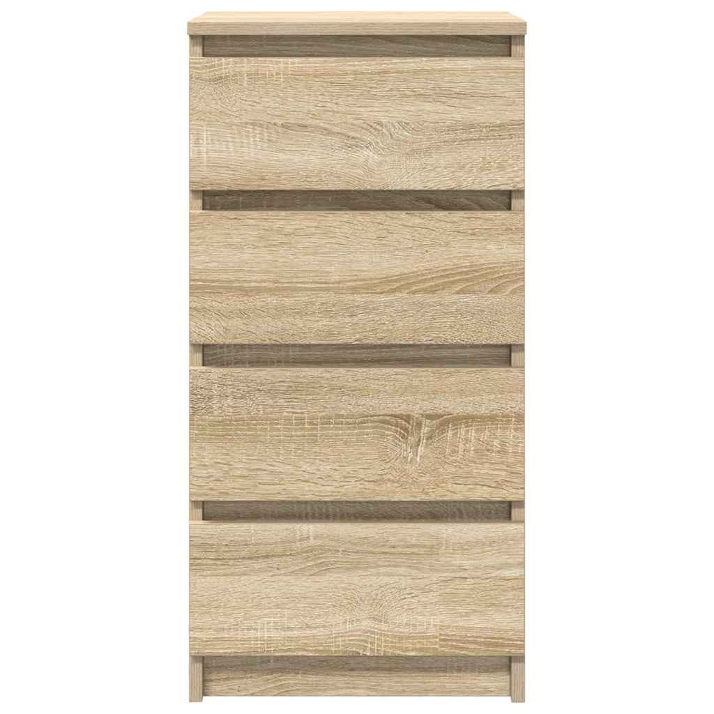 Sonoma oak sideboard 37.5x35x76 cm engineered wood