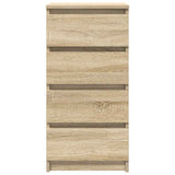 Sonoma oak sideboard 37.5x35x76 cm engineered wood