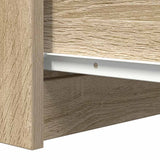 Sonoma oak sideboard 37.5x35x76 cm engineered wood