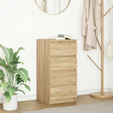 Sonoma oak sideboard 37.5x35x76 cm engineered wood