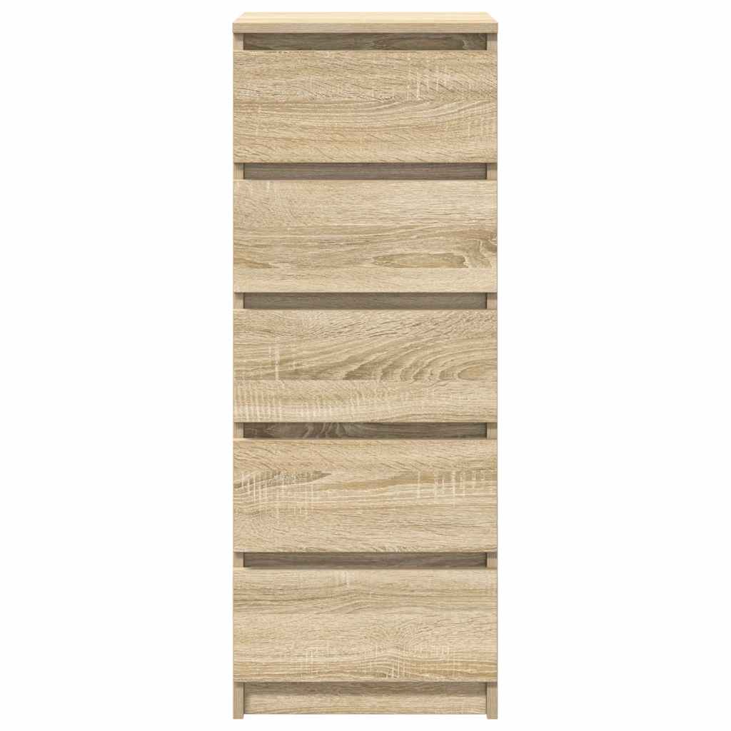 Buffet avec tiroirs chêne sonoma 37,5x35x99 cm bois ingénierie