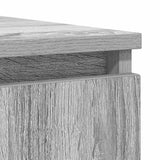 Buffet avec tiroirs sonoma gris 100,5x35x76cm bois d'ingénierie