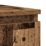 Buffet avec tiroirs vieux bois 100,5x35x98,5 cm bois ingénierie