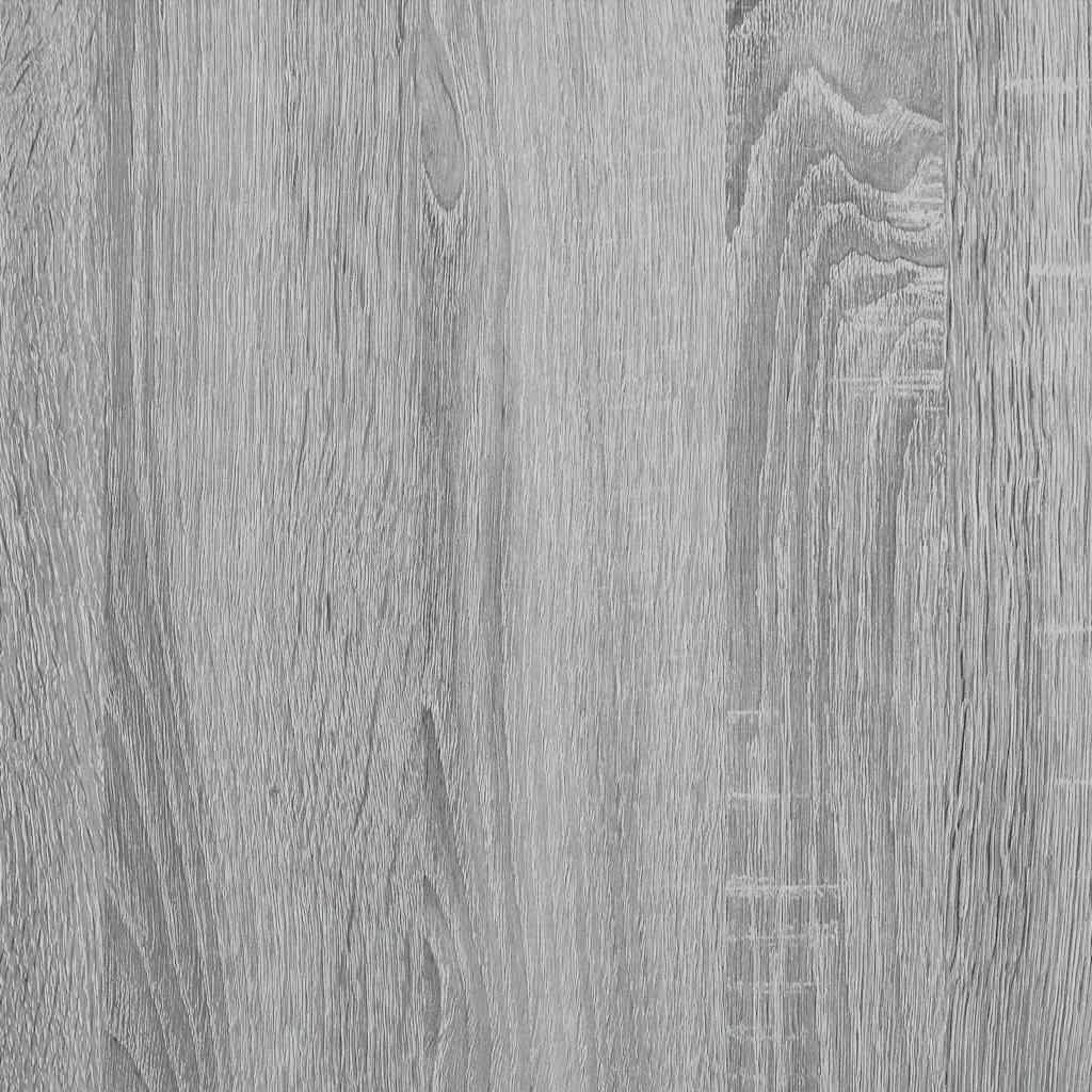 High sideboard sonoma gray 70x35x180 cm engineered wood