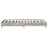 Cadre de lit sans matelas sonoma gris 90x190 cm