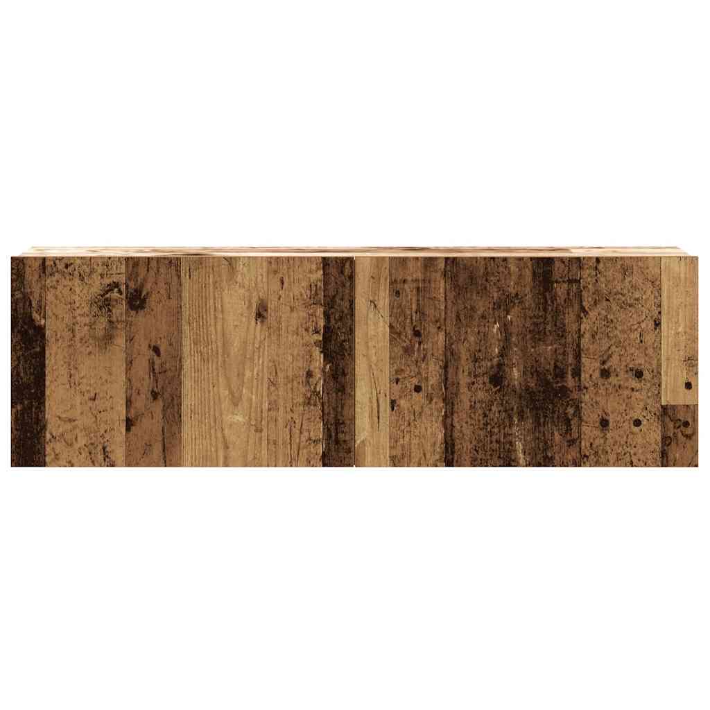 Ensemble de meuble TV mural 5 pcs vieux bois bois d'ingénierie