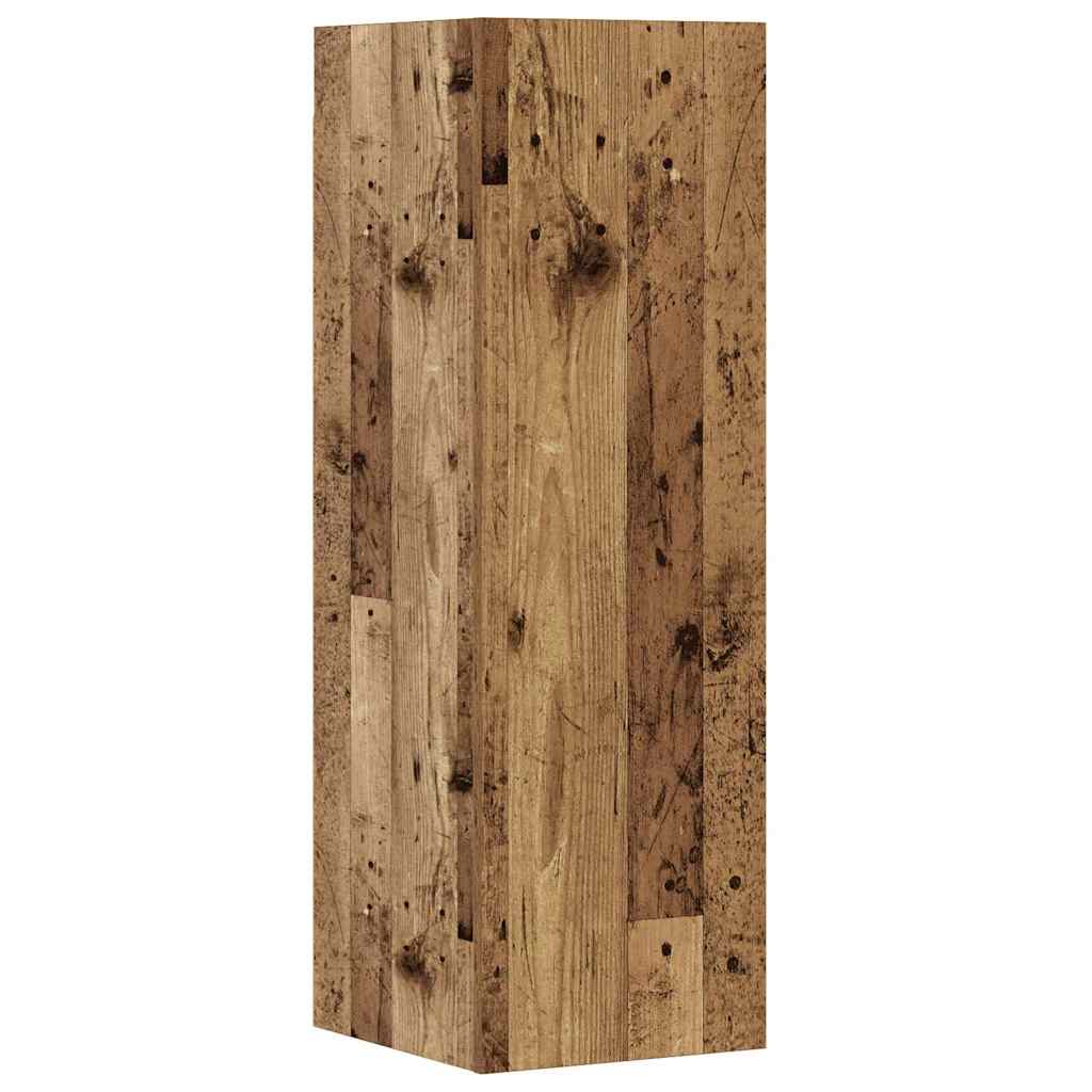 Ensemble de meuble TV mural 8 pcs vieux bois bois d'ingénierie