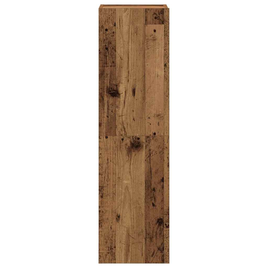 Ensemble de meuble TV mural 6 pcs vieux bois bois d'ingénierie