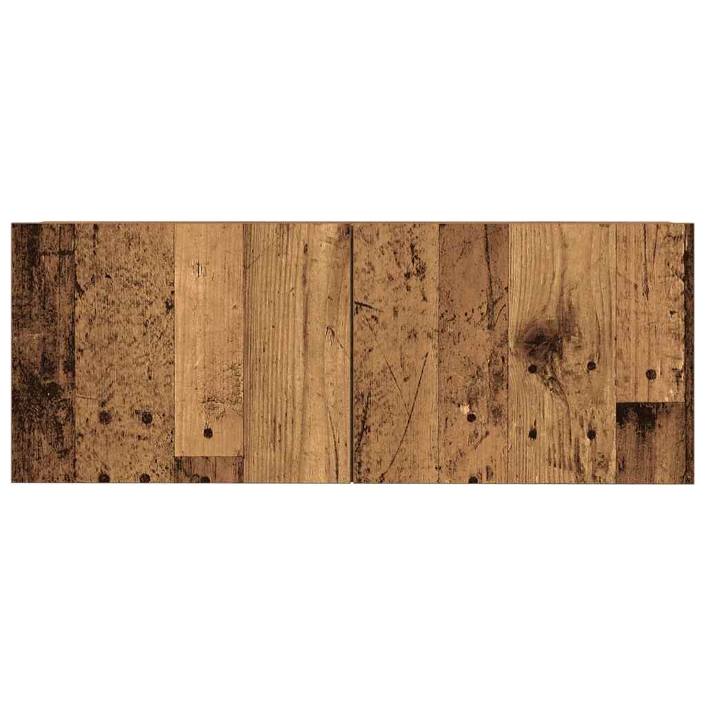 Ensemble de meuble TV mural 5 pcs vieux bois bois d'ingénierie