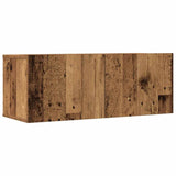 Ensemble de meuble TV mural 3 pcs vieux bois bois d'ingénierie