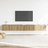 Ensemble de meuble TV mural 3 pcs chêne artisanal