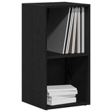 Boîtes de rangement LP chêne noir 71x34x36 cm bois ingénierie