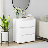 VISNES white sideboard 60x40x73 cm engineered wood