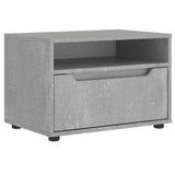 VISNES concrete gray TV cabinet 60x40x38 cm engineered wood