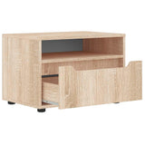 Meuble TV VISNES chêne sonoma 60x40x38 cm bois d'ingénierie